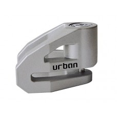 Urban Security UR2 Titanium Color Rotor Brake Disc Lock For Motorcycle or Scooters with pouch (10 mm) - B018QWI9XS